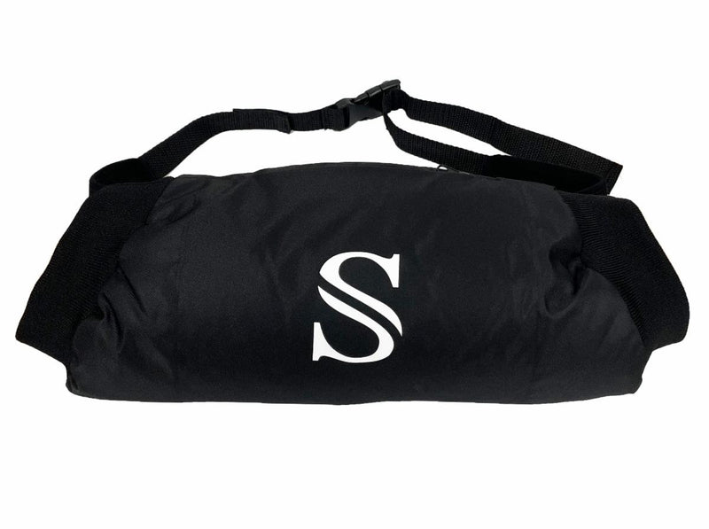 Black hand warmer pouch