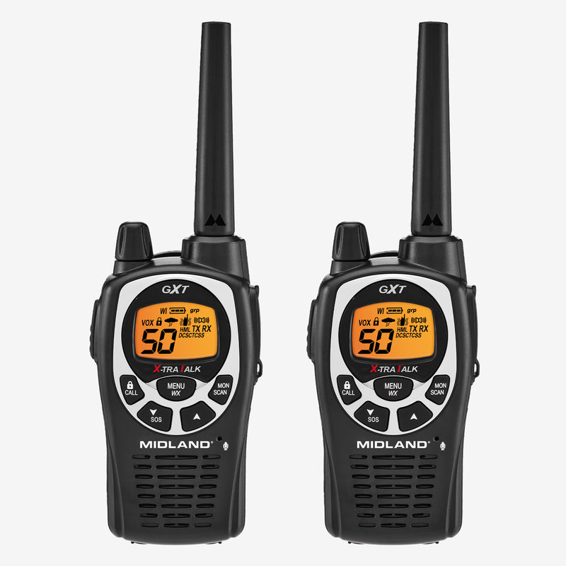 Midland GXT1000VP4 two-way radio pair