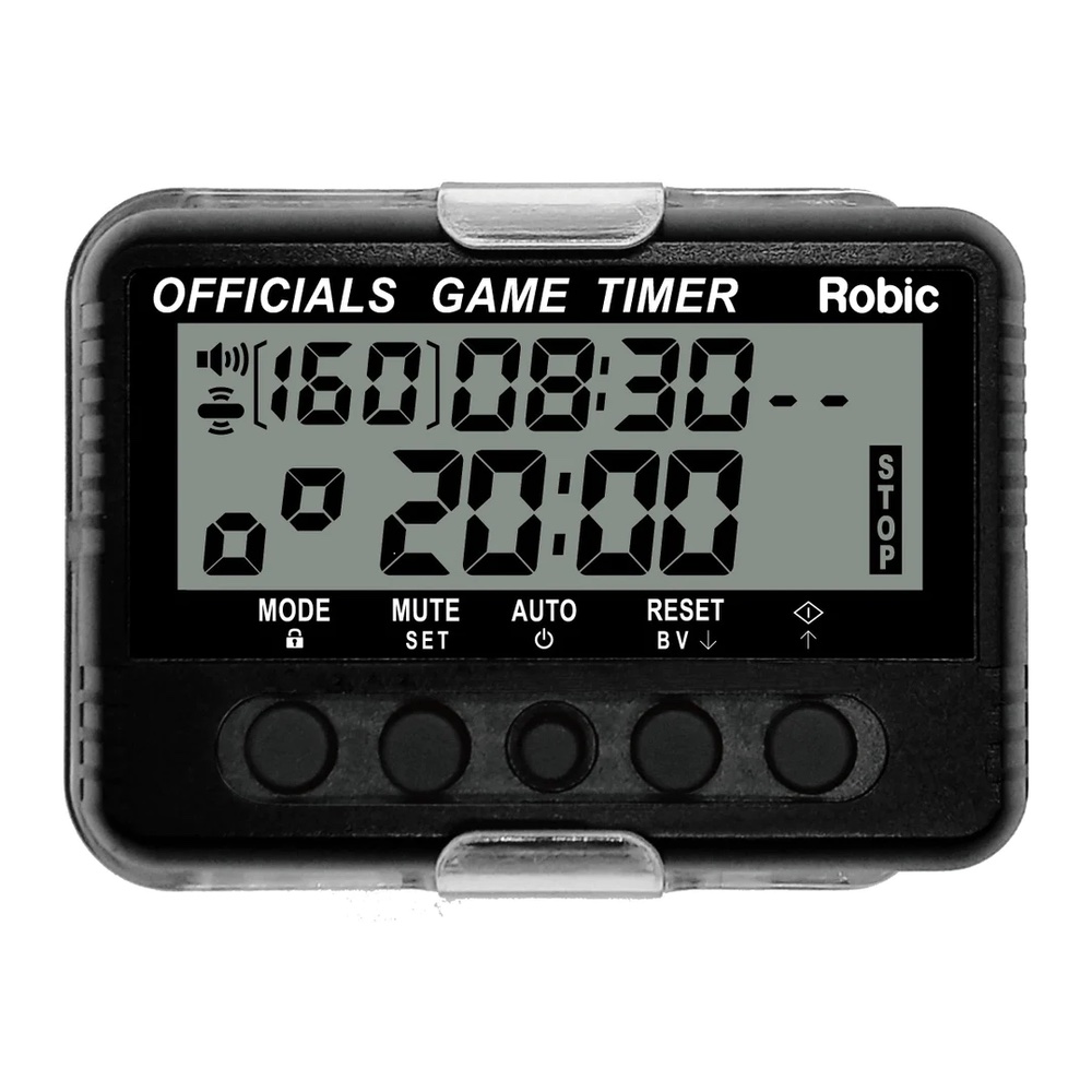 Robic hands-free game timer stopwatch