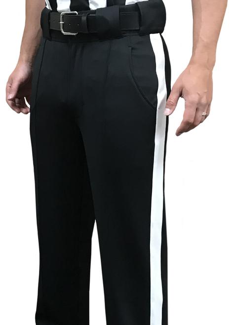 Smitty tapered fit poly spandex football officials pants